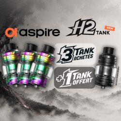 Offre H2 Tank Rainbow Aspire