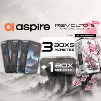 Box Revolto S Offer (Special Edition) Black & Midnight Mirage Aspire