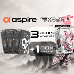 Offre Box Revolto S (Special Edition) Black & Skeleton Nexus Aspire