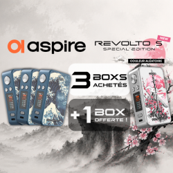 Offre Box Revolto S (Special Edition) Blue & Azure Tsunami Aspire