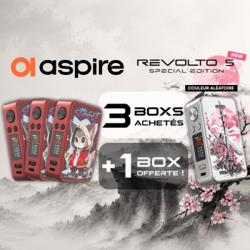 Box Revolto S Offer (Special Edition) Red & Street Kitty Aspire