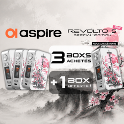 Offre Box Revolto S (Special Edition) Silver & Katana Blossom Aspire