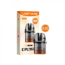 Pack de 3 Cartouches Dual Mesh E-Plus V2 Lost Vape 0.3ohm