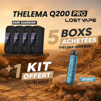 Offre Box Thelema Q200 Pro Dark Guardian Lost Vape