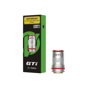 Pack of 5 Coils Dual Mesh GTI Vaporesso