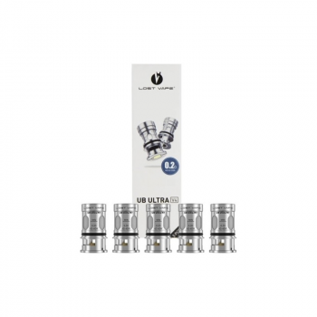 Pack de 5 resistances Mesh Ultra Boost Upgrade V4 Lost Vape