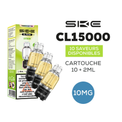 Cartouche CL15000 Refill (10+2ml) 15K 10mg SKE