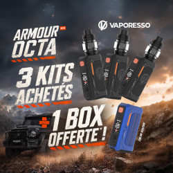 Offer Armour Octa Kit Dark Black Vaporesso