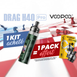 Kit H40 Pro Offer Voopoo Moss Green