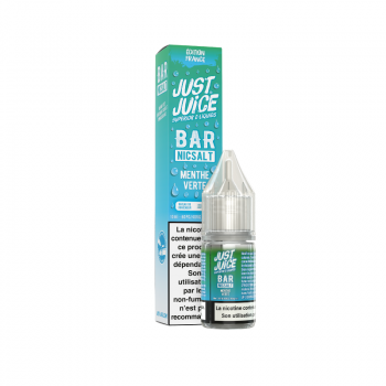 Menthe Verte Nic Salt Bar Nicsalt Just Juice 10ml 10mg