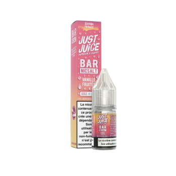 Vanille Fruitée Nic Salt Bar Nicsalt Just Juice 10ml 10mg