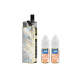 Kit Lucky Vibe 77K (2x10ml 20mg) JNR Pêche Fruits des bois