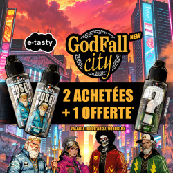 Offre Godfall city E.tasty POSEI (2 achetés + 1 offert)