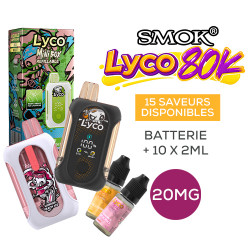 Kit Lyco Mini Box 80K 10ml (2x10ml 20mg) SMOK