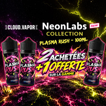Offre Neonlabs Collection Cloud Vapor PLASMA RUSH (2 Purchased + 1 For free)