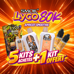 Offer Lyco 80K Mini Box Kit Apricot Smoothie SMOK