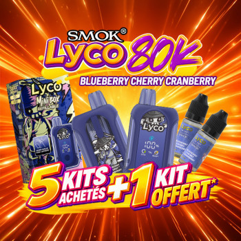 Offer Lyco 80K Mini Box Kit Blueberry Cherry Cranberry SMOK