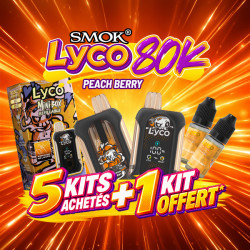 Offre Kit Lyco Mini Box 80K Peach Berry SMOK