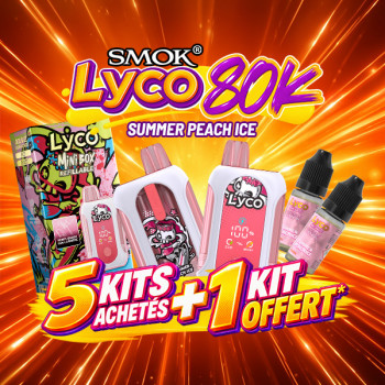 Offre Kit Lyco Mini Box 80K Summer Peach Ice SMOK