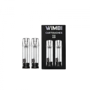 Pack of 2 Cartridges 2ml Pod Xs Wimbi