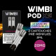 Pack de 2 Cartouches Wimbi Pod XS 20mg Wimbi Cerise Glacée
