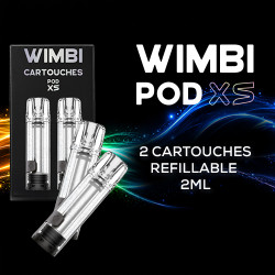 Pack of 2 Cartridges 2ml Pod Xs Wimbi
