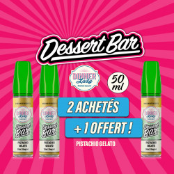Offer 50mL Pistachio Gelato Dessert Bar Dinner Lady