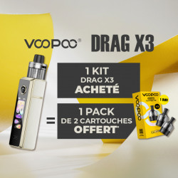 Offre Kit Drag X3 Champagne Golden Voopoo