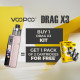 Offer Drag X3 Kit Glow Pink Voopoo