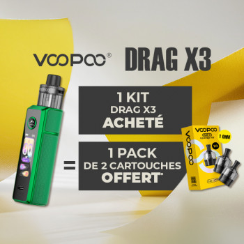 Drag X3 Offer Kit Moss Green Voopoo