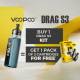 Offre Kit Drag S3 Brooklyn Gray Voopoo
