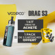 Offre Kit Drag S3 Brooklyn Gray Voopoo