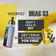 Drag S3 Kit Offer Cherry Pink Voopoo