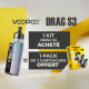 Drag S3 Kit Offer Cherry Pink Voopoo