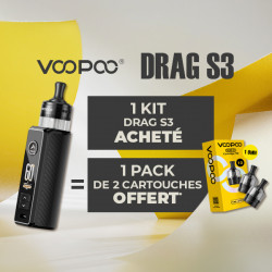 Offre Kit Drag S3 Spray Black Voopoo