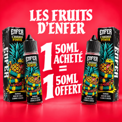 Offre L'Ananas d'Enfer Les Fruits d'Enfer 50mL Vape 47