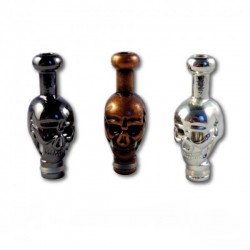 Drip Tips Skull Metal